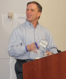 Frank LoMonte speaks at the Capital Teach-In at George Washington University. (Photo by David W. Bulla0
